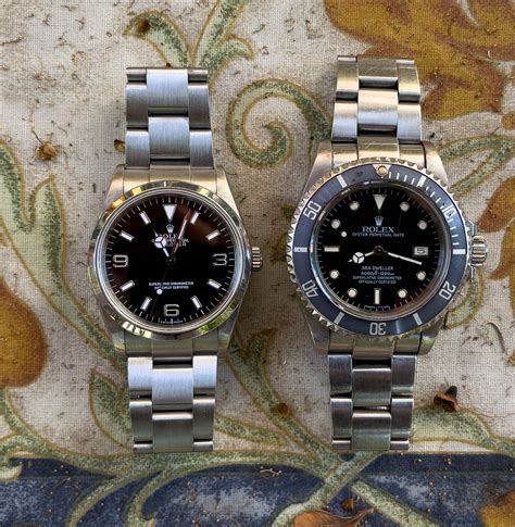 rolex 11427|114270 vs 124270.